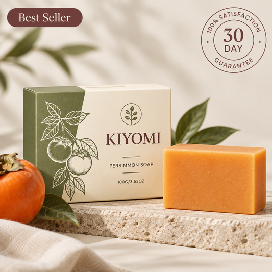 Kiyomi Persimmon Soap best seller with 30 day guarantee